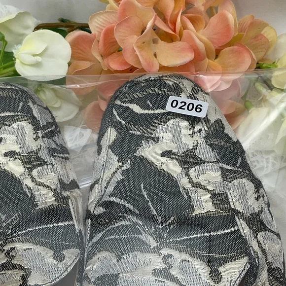 Naturalizer Kate Women’s Loafers Black and Cream Floral Pattern Flats Sz9 #0206 - Picture 11 of 11